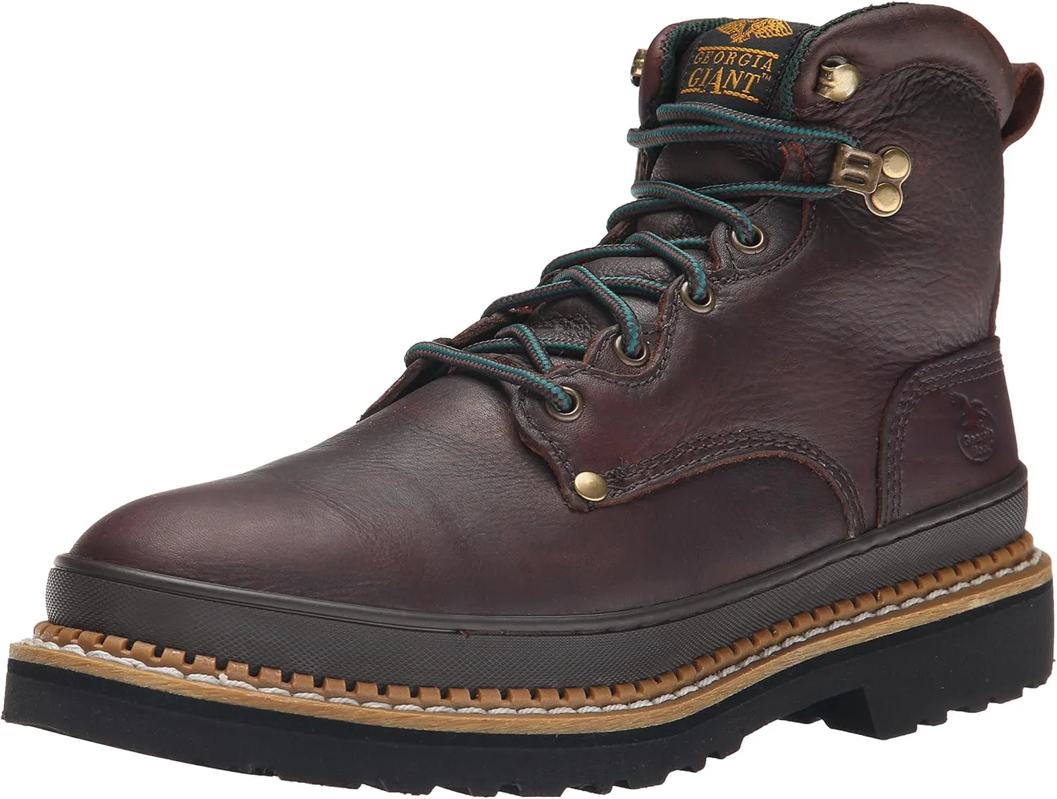 Georgia Boot Men's Georgia Giant G6374 Work Boot,Brown,12 W