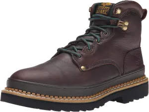 Georgia Boot Men's Georgia Giant G6374 Work Boot,Brown,12 W