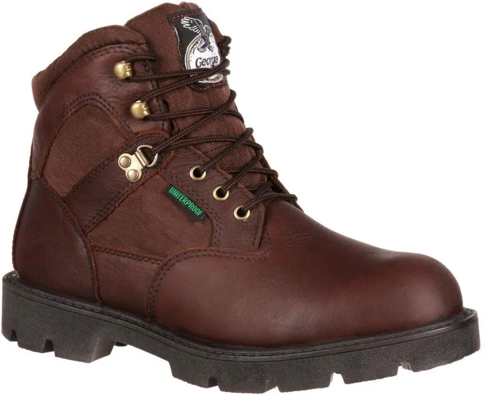 Georgia Men's Homeland 6" Steel Toe m Steel Toe Work Boot