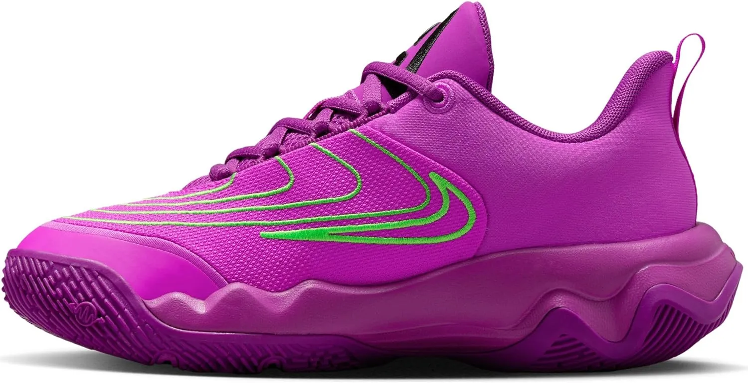 Giannis Immortality 4 Big Kids' Basketball Shoes (FZ6734-501, Bold Berry/Green Strike/Hyper Violet/Black)