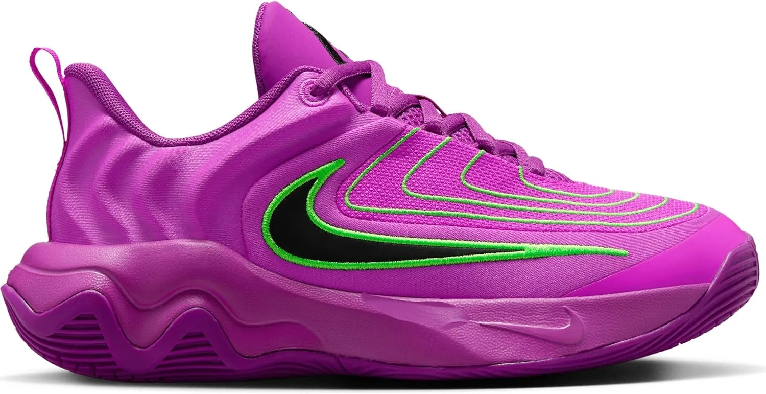 Giannis Immortality 4 Big Kids' Basketball Shoes (FZ6734-501, Bold Berry/Green Strike/Hyper Violet/Black)