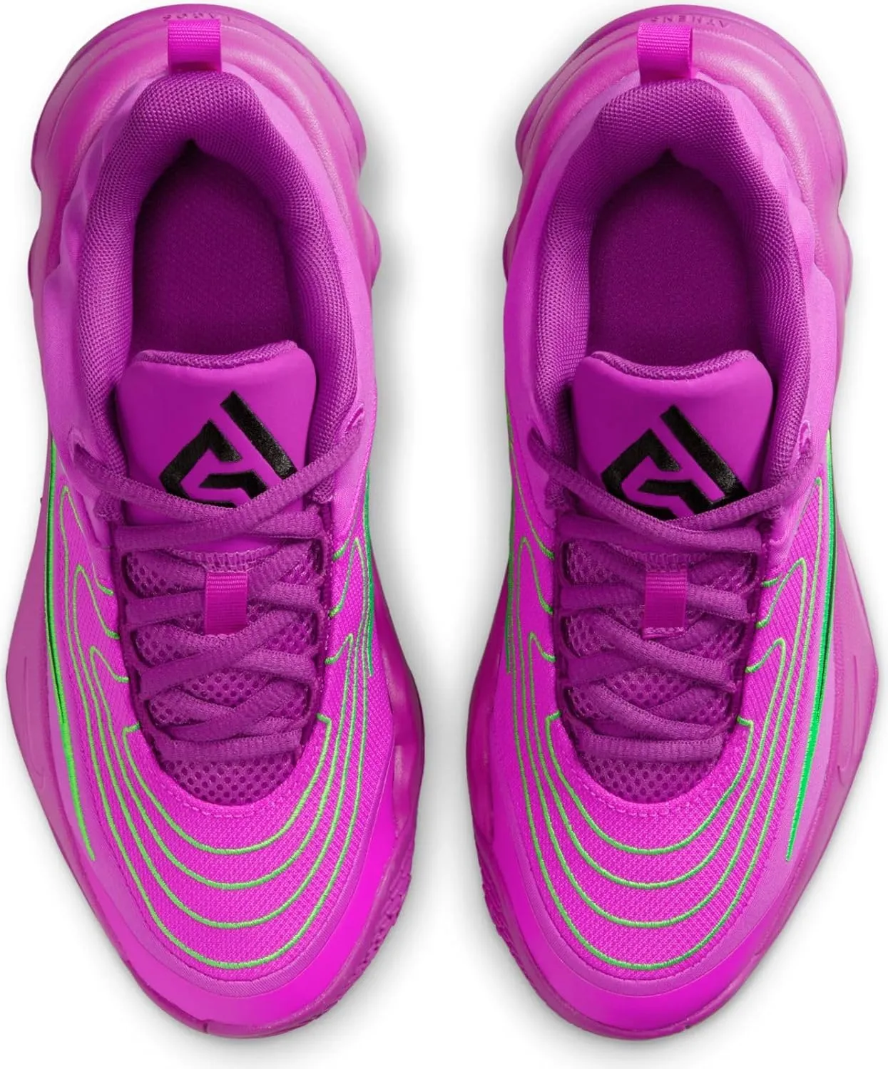 Giannis Immortality 4 Big Kids' Basketball Shoes (FZ6734-501, Bold Berry/Green Strike/Hyper Violet/Black)