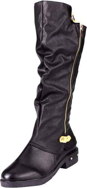 Gibobby Cowboy Boots for Women Low Heel Womens Wedge Ankle Boots V Cut Chunky Heels Tassels Side Zipper Booties 52