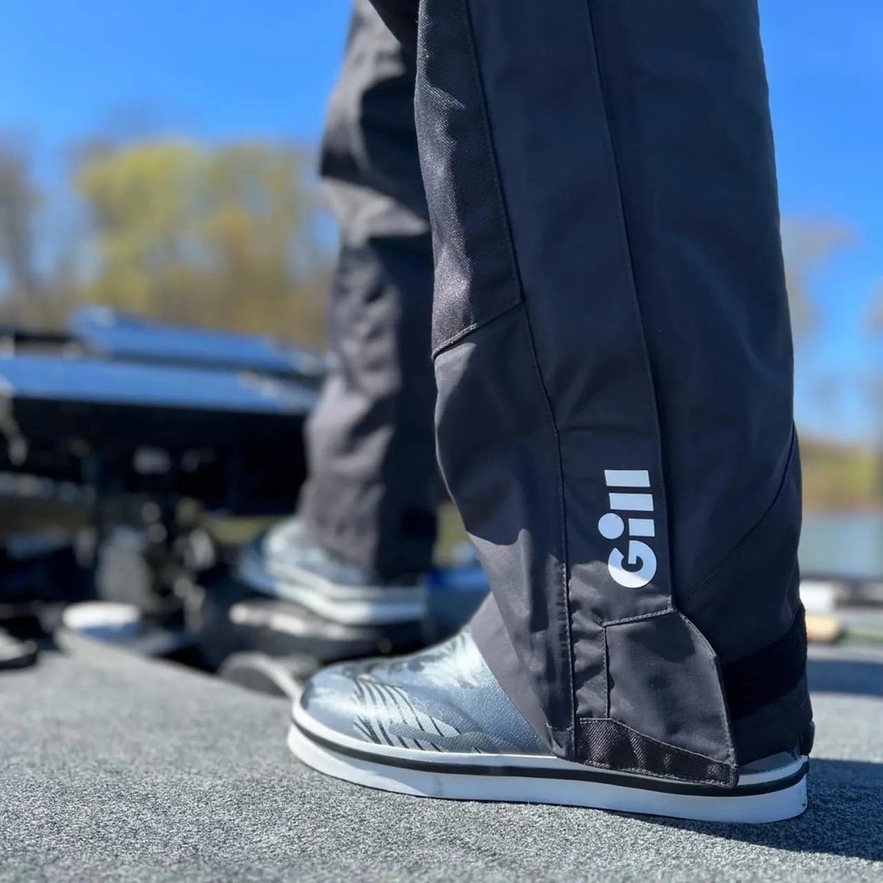 Gill Mens Hydro High-Performance Mid-Length Fishing, Deck, Rain Boot - Waterproof Insulated