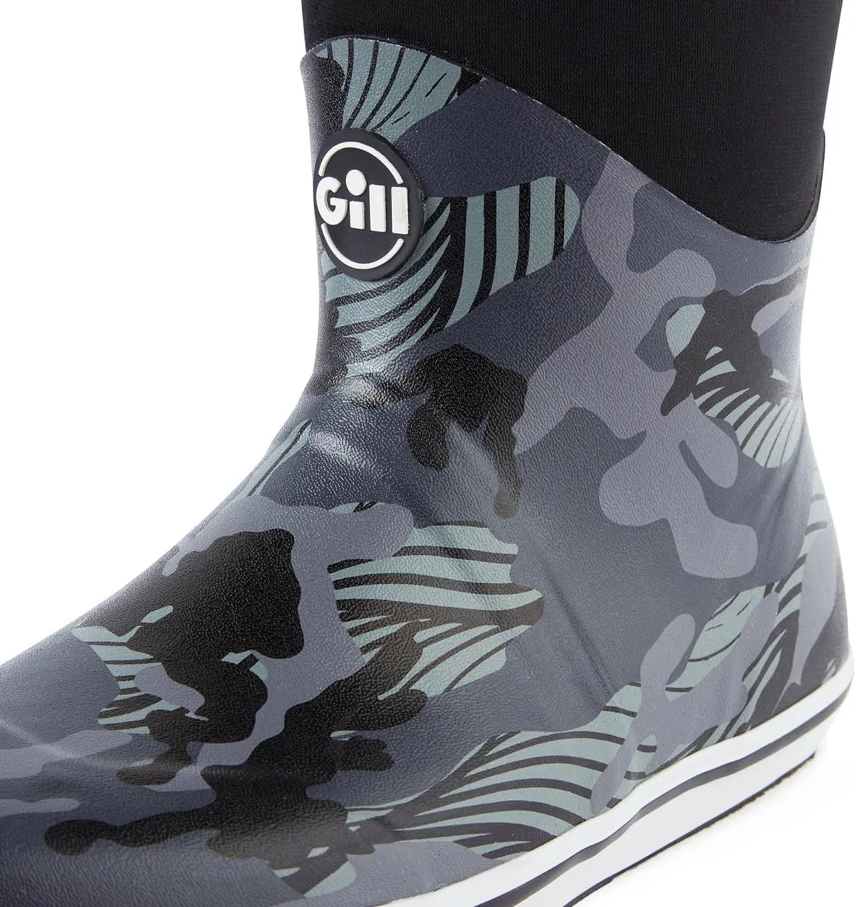 Gill Mens Hydro High-Performance Mid-Length Fishing, Deck, Rain Boot - Waterproof Insulated