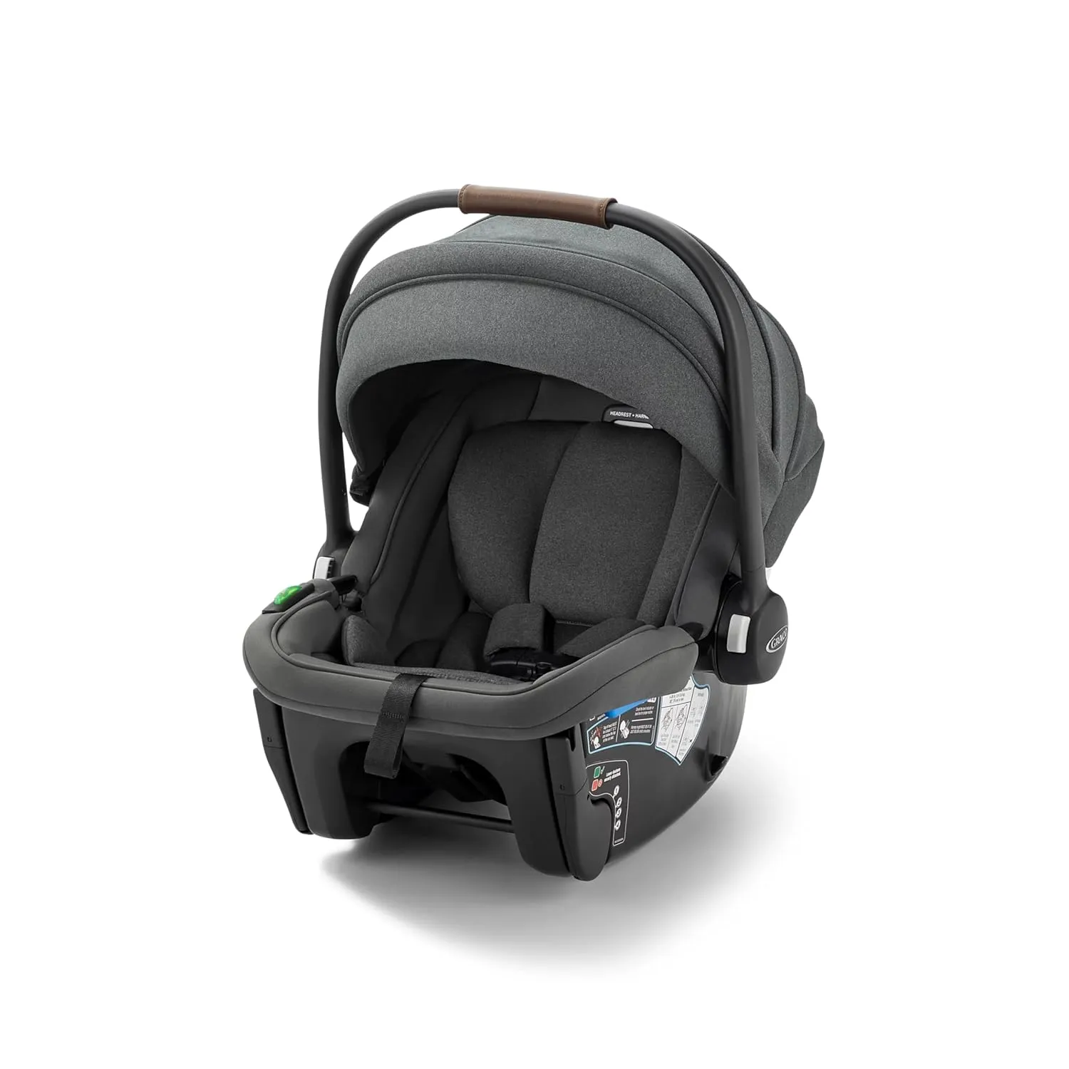 Graco Gomax Infant Car Seat, Baseless Car Seat with Canopy, Rear Facing, Lightweight Carseat