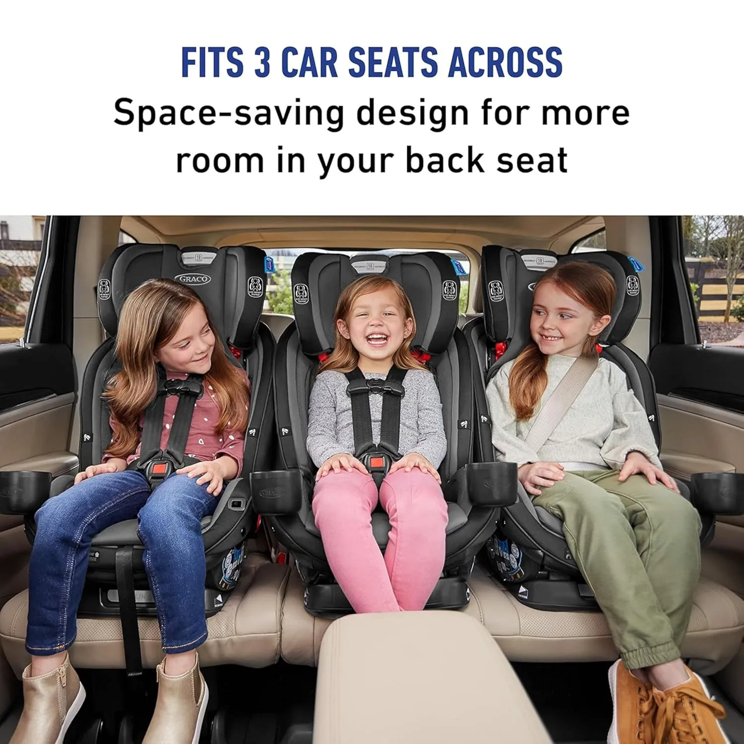 Graco SlimFit3 LX 3-in-1 Car Seat, Kunningham