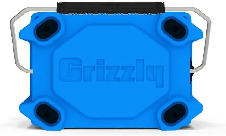Grizzly 20 Cooler | 20 qt Ice Chest Durable Rotomolded Insulated | Made in USA | Warranty for Life | For Beach Boat Camping Fishing Hunting | G20