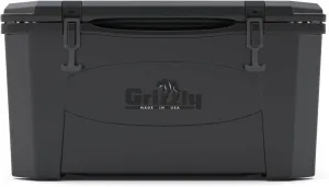Grizzly 45 Cooler | 45 qt Ice Chest Durable Rotomolded Insulated | Made in The USA | Warranty for Life | for Beach Boat Camping Fishing Hunting | G45
