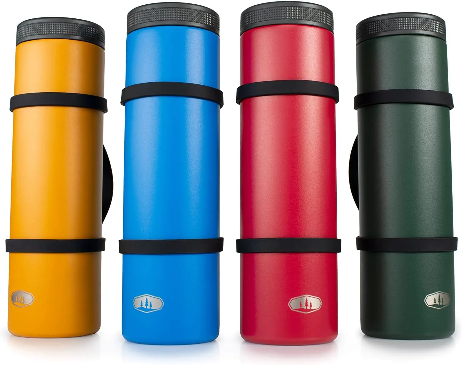 GSI Outdoors 2 Can Cooler, Double Insulated Tube I Fits 2 x 12 oz. Beer & Soda Cans for Travel
