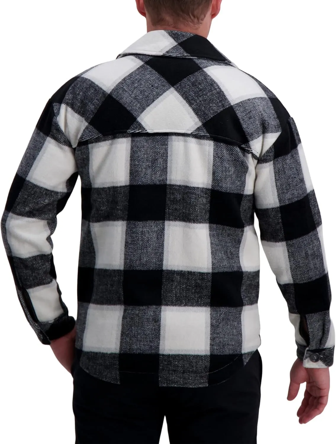Haggar Men's Lightweight All Season Layering Shackets & Outerwear