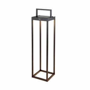 Handy Maxi Aluminium LED Outdoor Solar Lantern Black