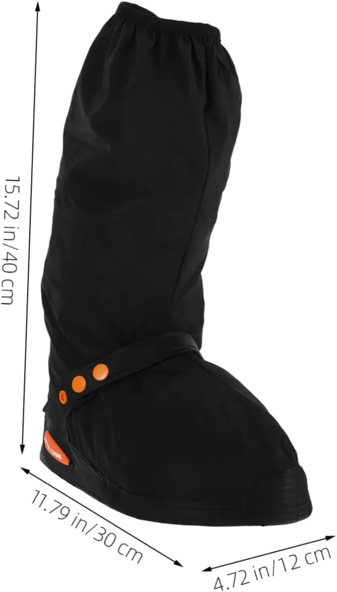 Happyyami Rainproof Shoe Cover Rain Shoe Covers Rain Boot Shoe Cover Rain Boot Cover Insulated Boot Cover Ski Boot