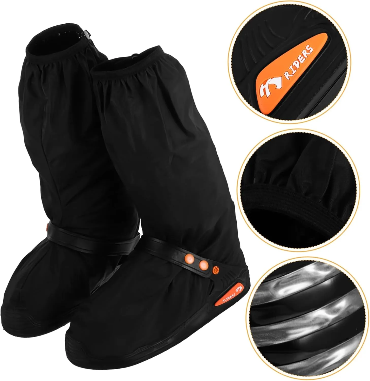 Happyyami Rainproof Shoe Cover Rain Shoe Covers Rain Boot Shoe Cover Rain Boot Cover Insulated Boot Cover Ski Boot