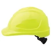 Hard Hat (V9) - UNVENTED, 6 Point RATCHET Harness
