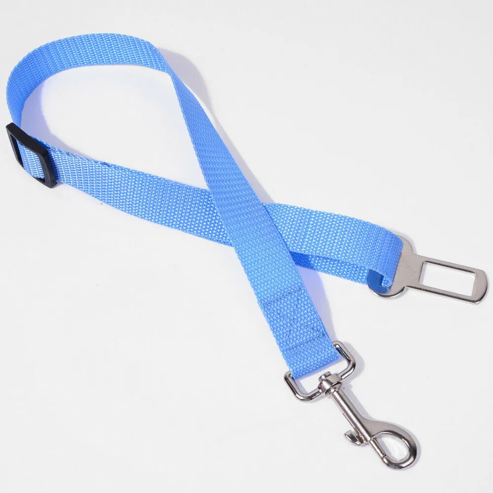 Harness Collar Dog Seat Belt Leash - Car Restraint Safety Lead