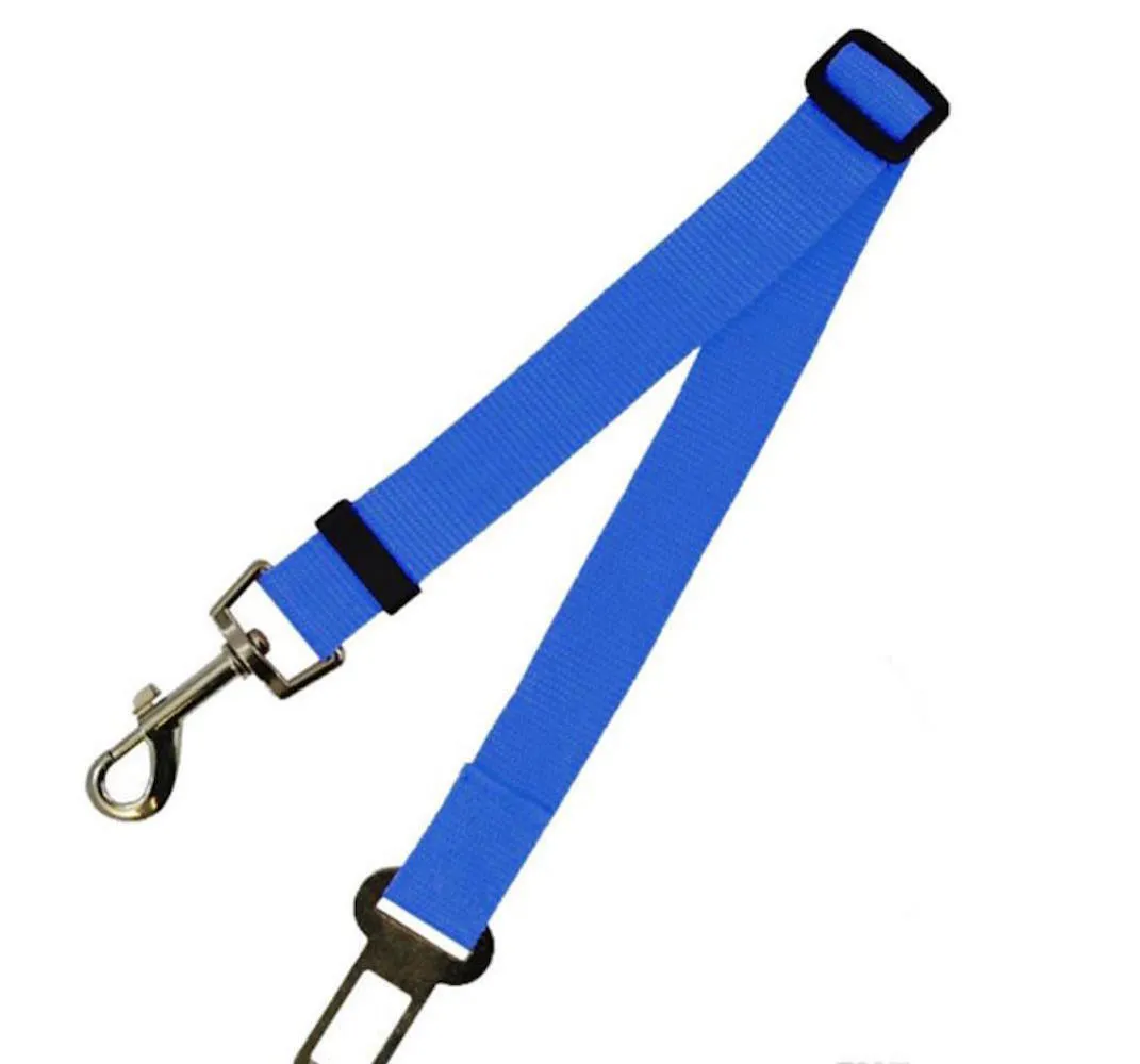Harness Collar Dog Seat Belt Leash - Car Restraint Safety Lead