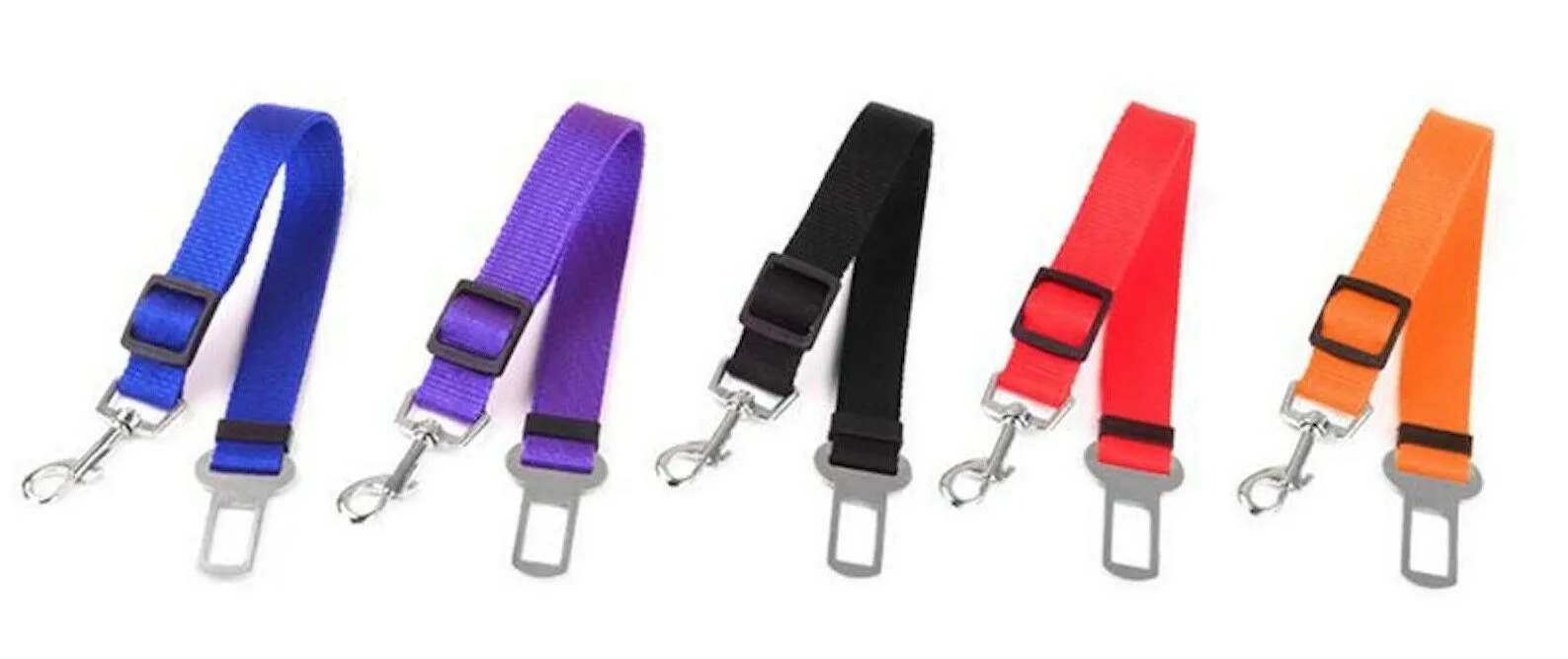 Harness Collar Dog Seat Belt Leash - Car Restraint Safety Lead