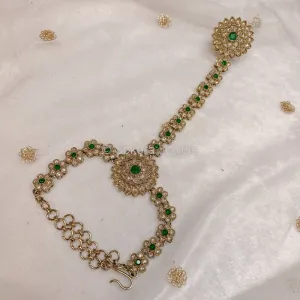 Haya Hand Harness - Green