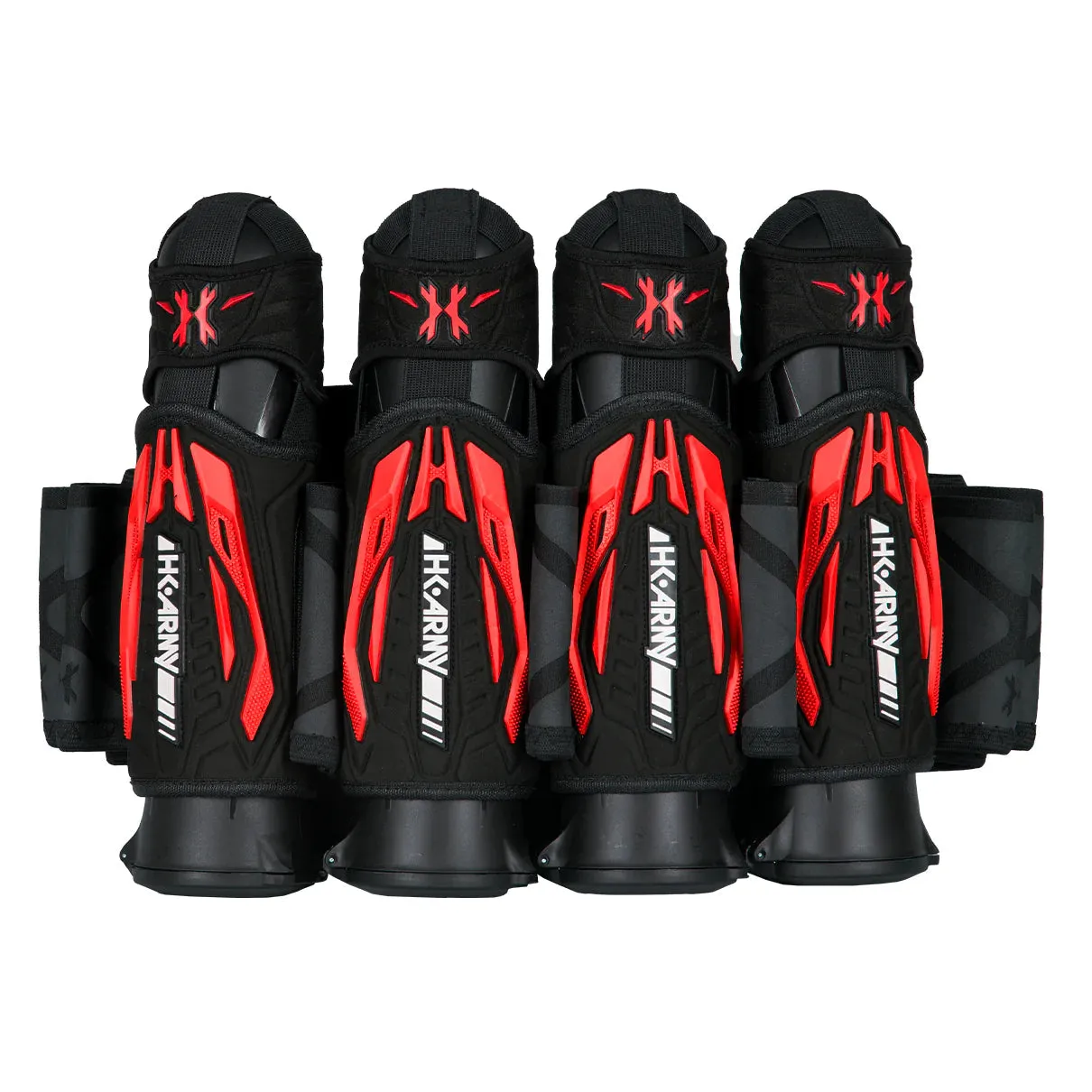 HK Army Zero G 2.0 Pro Strapless Paintball Pod Harness - Red 4 3 4