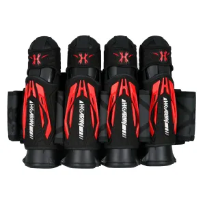 HK Army Zero G 2.0 Pro Strapless Paintball Pod Harness - Red 4 3 4