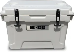 Hogg 65 qt Insulated Cooler with Wheels and Handles, Rolling Ice Chest with Wheels, Rotomolded Wheeled Coolers for Camping, Drinks, Outdoors, 65qt Blue