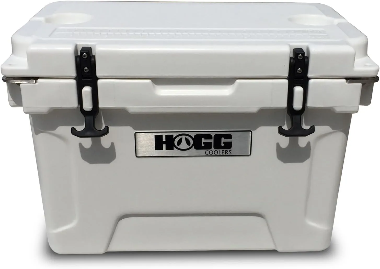Hogg 65 qt Insulated Cooler with Wheels and Handles, Rolling Ice Chest with Wheels, Rotomolded Wheeled Coolers for Camping, Drinks, Outdoors, 65qt Blue