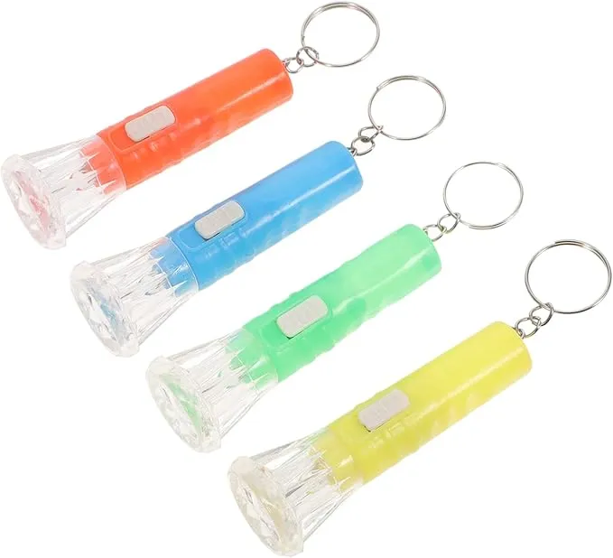 HOMSFOU 10pcs Portable Hand Lamp Pocket Keychain Flashlight Keychain Flashlight Bulk Mini Lantern Keychain Key Fob Small Pocket Keychain Flash Light Small Flashlight Multifunction