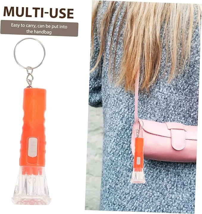 HOMSFOU 10pcs Portable Hand Lamp Pocket Keychain Flashlight Keychain Flashlight Bulk Mini Lantern Keychain Key Fob Small Pocket Keychain Flash Light Small Flashlight Multifunction