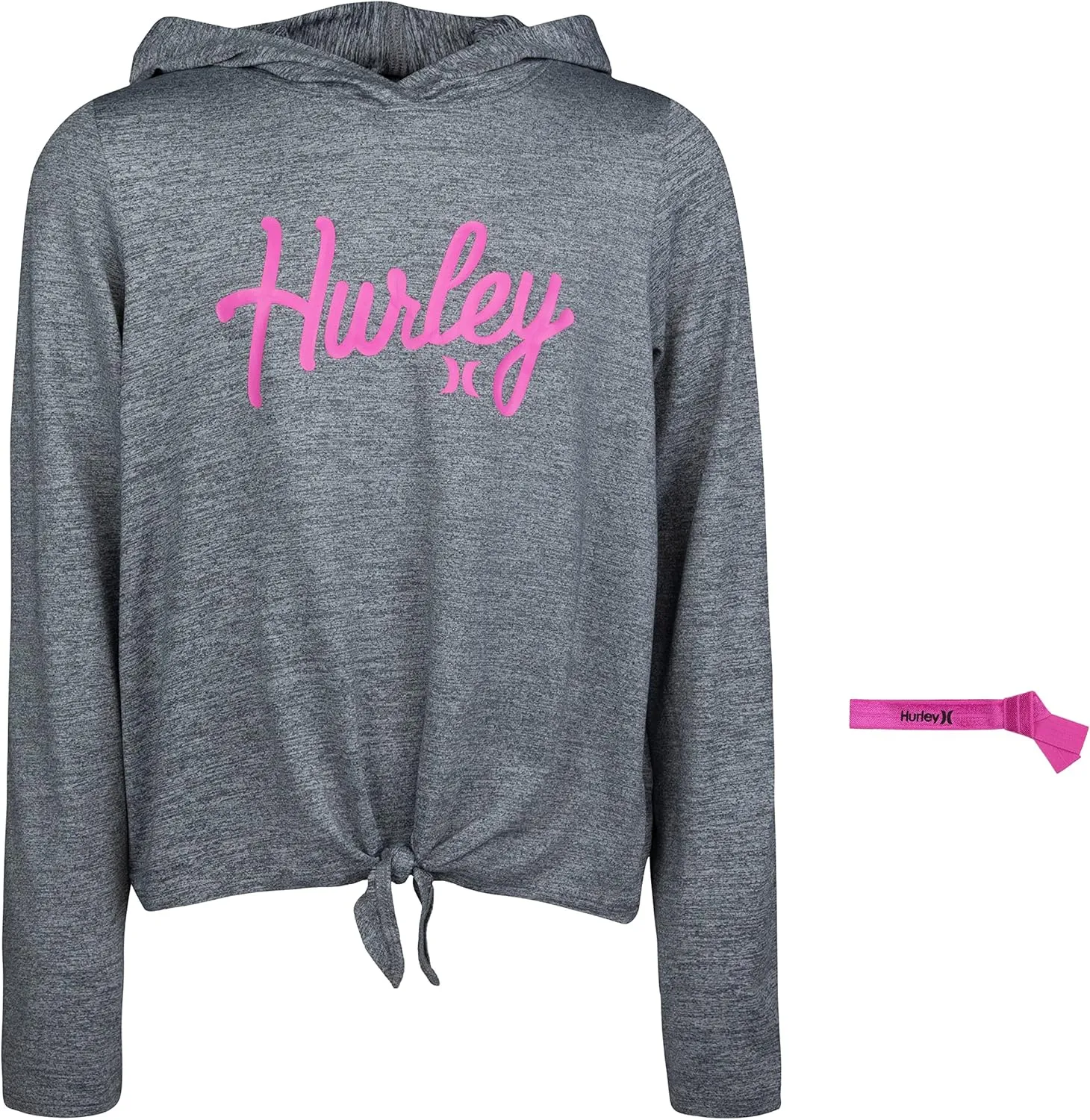 Hurley Girls' Long Sleeve Hooded Top