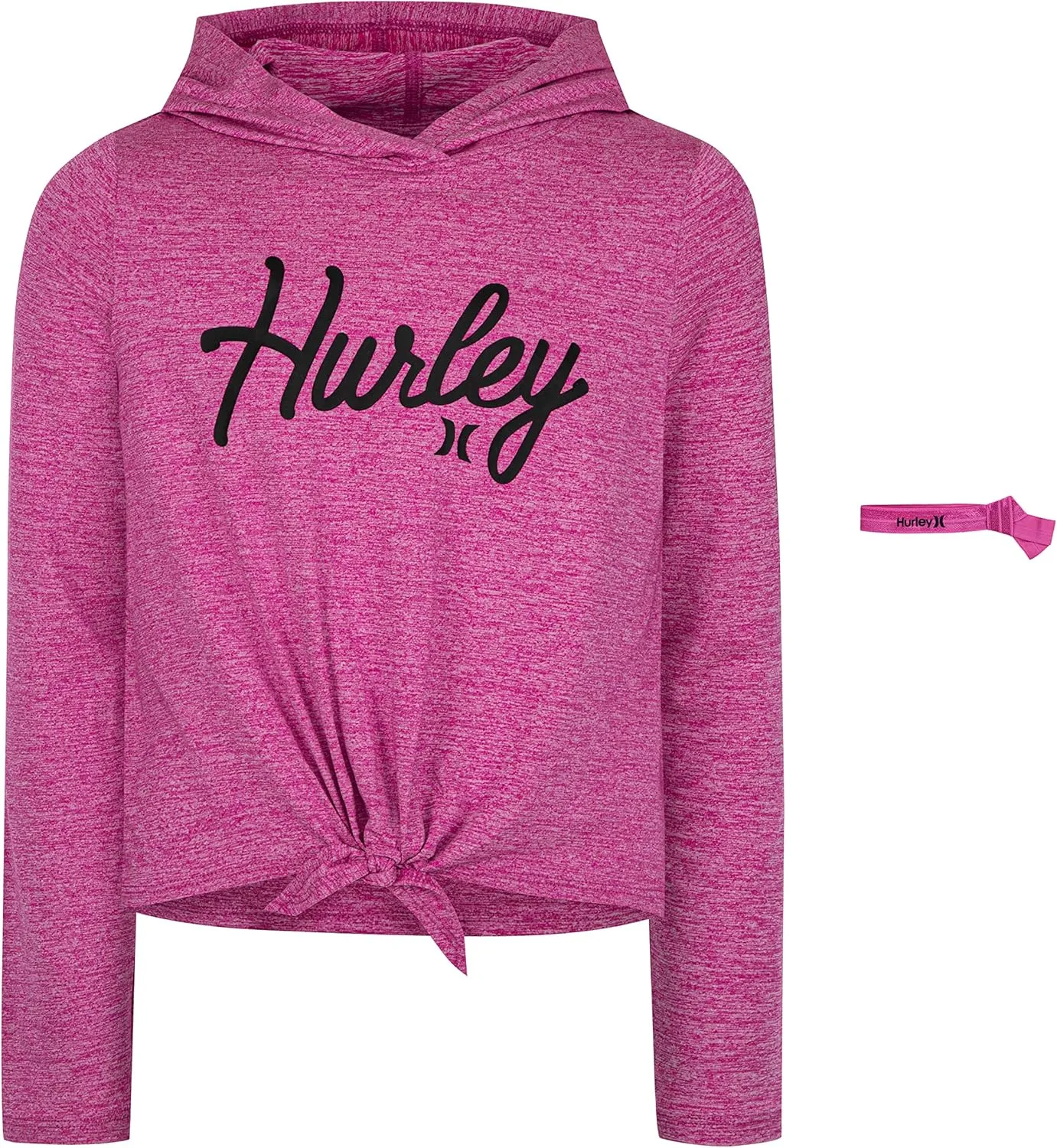 Hurley Girls' Long Sleeve Hooded Top