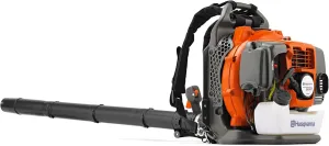 Husqvarna 360BT Gas Leaf Blower, 65.6-cc 3.81-HP 2-Cycle Backpack Leaf Blower with 890-CFM, 232-MPH, 30-N Powerful Clearing Performance and Load-Reducing Harness, Gifts for Men