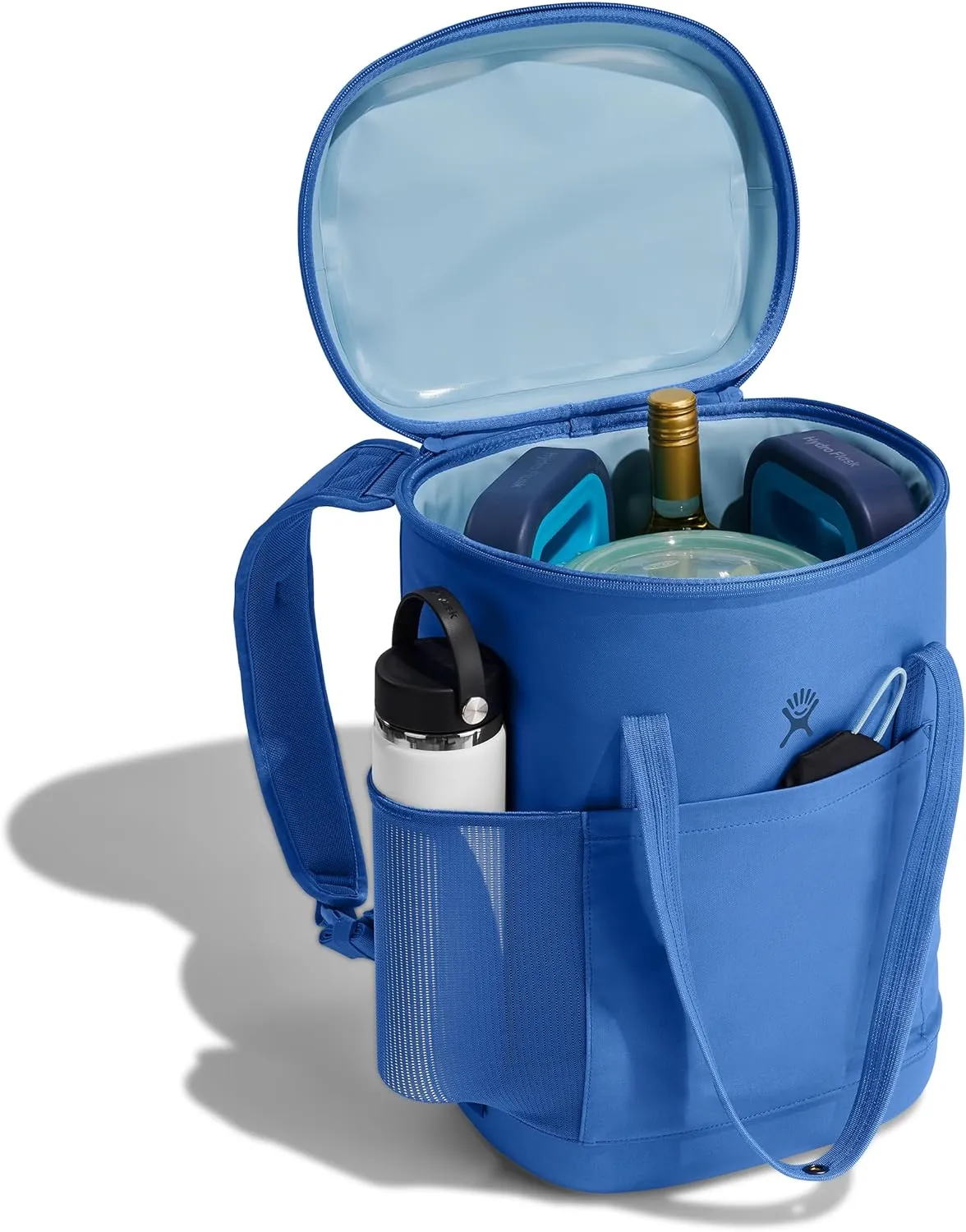 Hydro Flask Cooler Backpack for Beach, Beverages and Travel - Insulated Soft Lunch Bag - 20 L Capacity in Cascade Blue