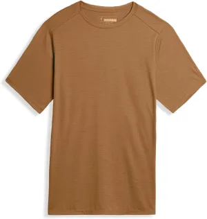 IBEX Merino Wool Men's Journey Short Sleeve Crew Neck Tee | Moisture-Wicking, Soft & Breathable Short Sleeve Men's T-Shirt