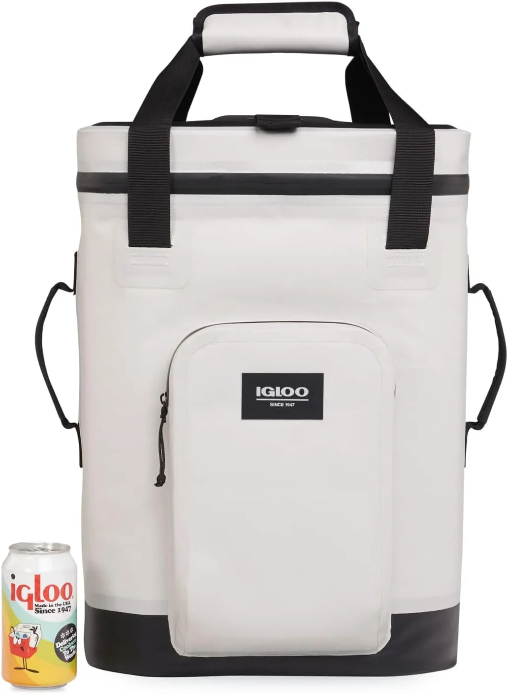 Igloo Trailmate Soft Cooler, Insulated Leakproof Softsided Cooler Bag, Portable Ice Chest, Lunch Cooler Tote Bag