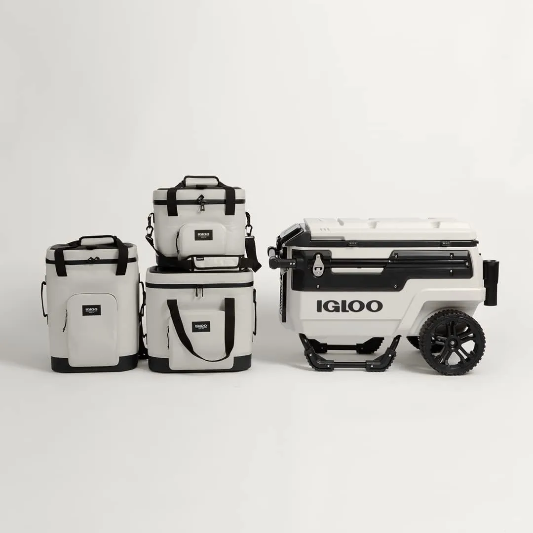 Igloo Trailmate Soft Cooler, Insulated Leakproof Softsided Cooler Bag, Portable Ice Chest, Lunch Cooler Tote Bag
