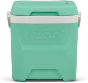 Igloos Cooler Hard-Sided Ice Chest, Insulated Portable Cooler, Heavy-Duty, Leak-Resistant Lid, Lightweight Ergonomic Handle