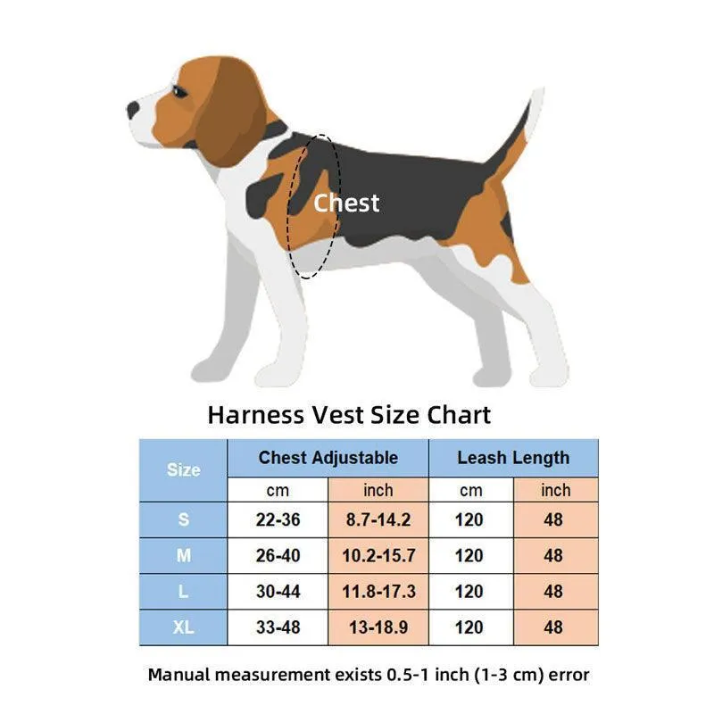 Imitation Leather Cat Harness Vest Leash 7 Color Cat Lead
