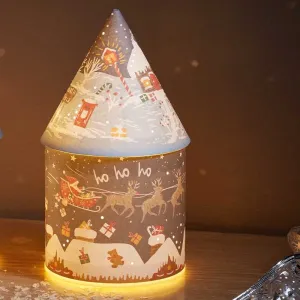 InLit Decor House - Santa Sleigh