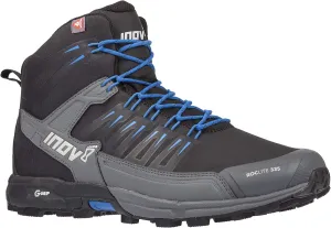 Inov 8 Roclite 335 Black/Blue Men's Size 6.5 Waterproof Mid-Top Hiking Boot