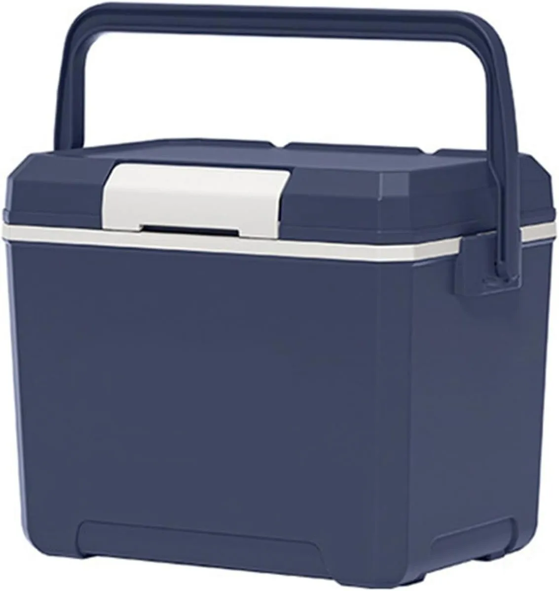 Insulated Portable Camping Coolers, Ice Retention Hard Cooler with Handle, Small Ice Chest Hard Food Storage for Beach, Camping, Sports