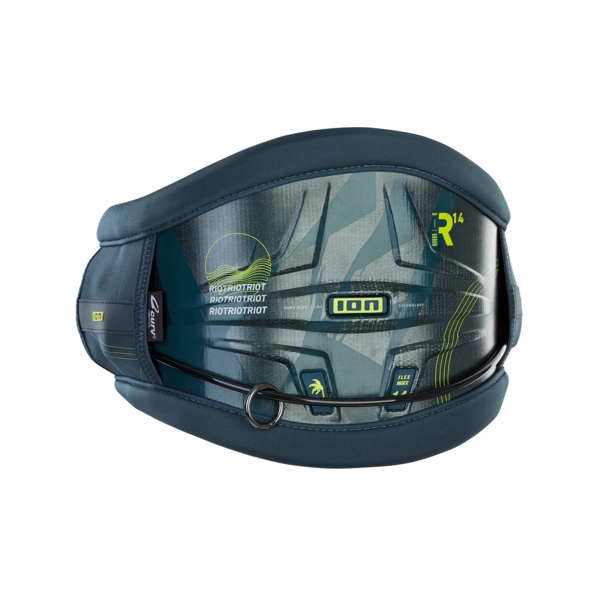 ION Riot Curv Harness-Petrol