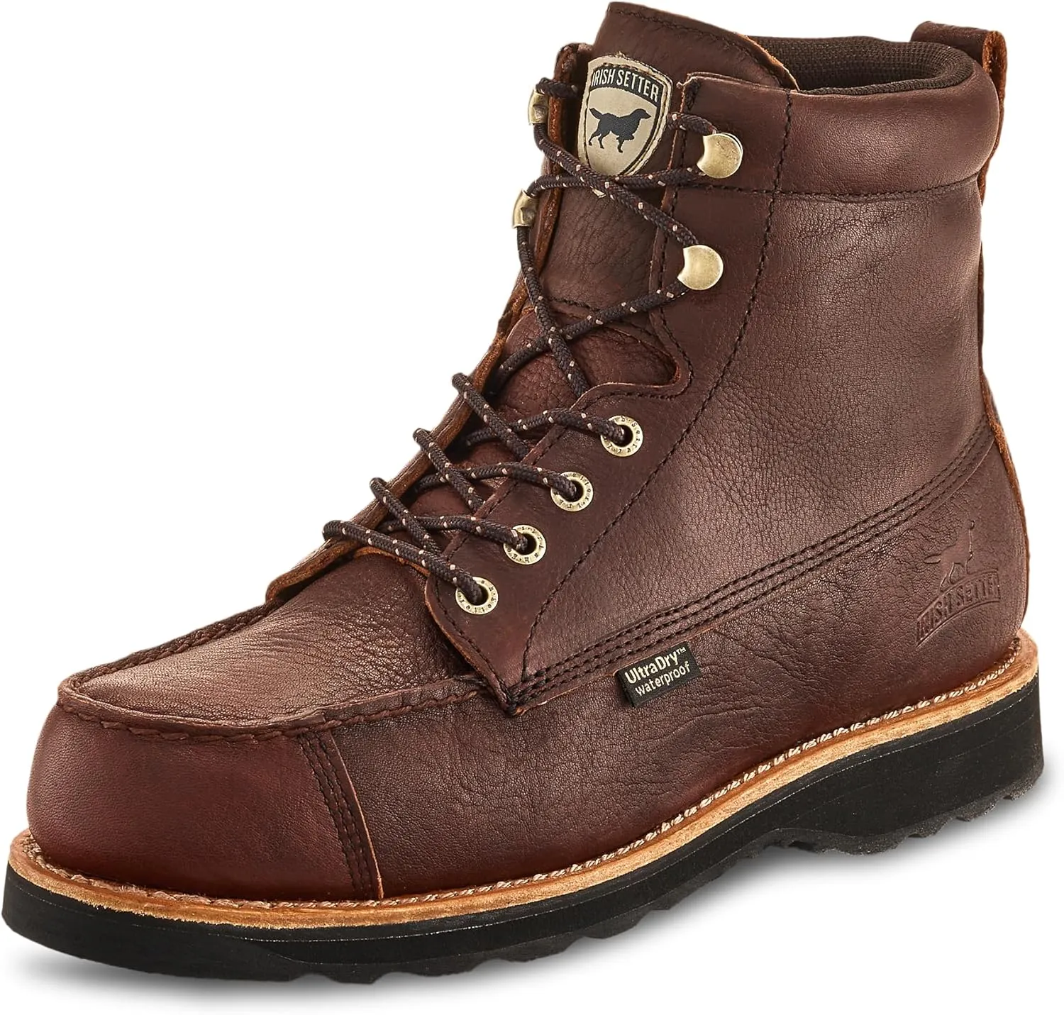 Irish Setter, Wingshooter, Men’s, 7", Waterproof, Hunting Boot, Dark Brown (P), 8.5 EE (Wide)