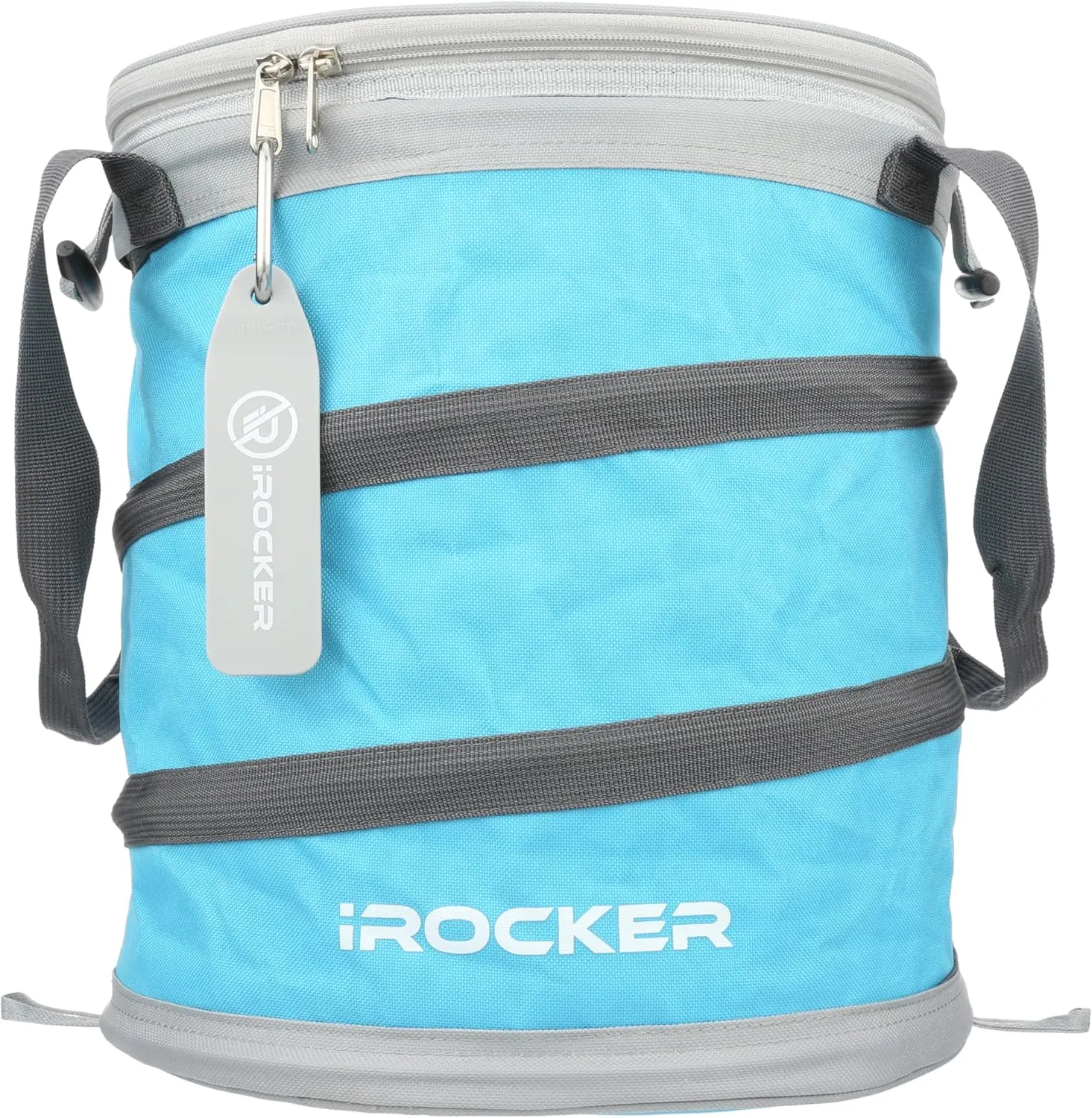 iROCKER Collapsible Pop-Up Cooler: Portable, Lightweight, Insulated Cooler for Paddleboards, Beach, Camping & Outdoor Adventures