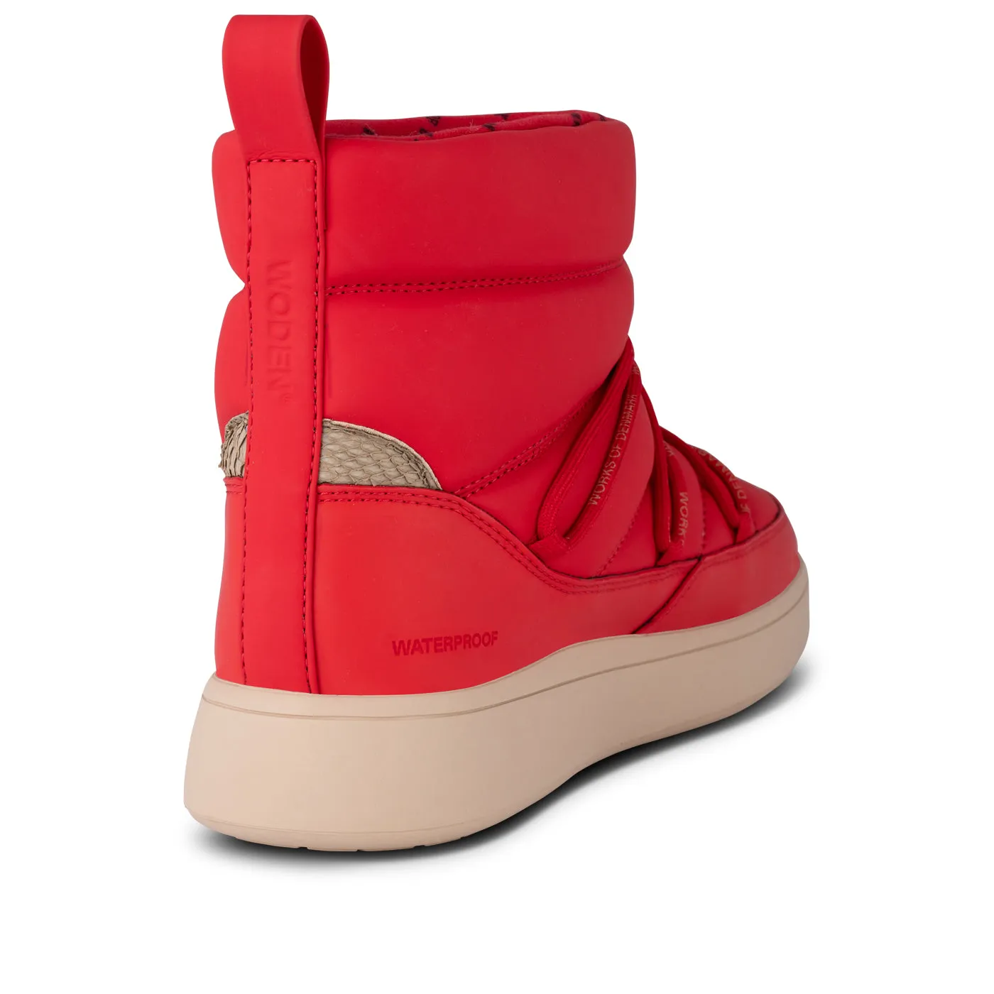 Isa Lace Waterproof - Fire Red