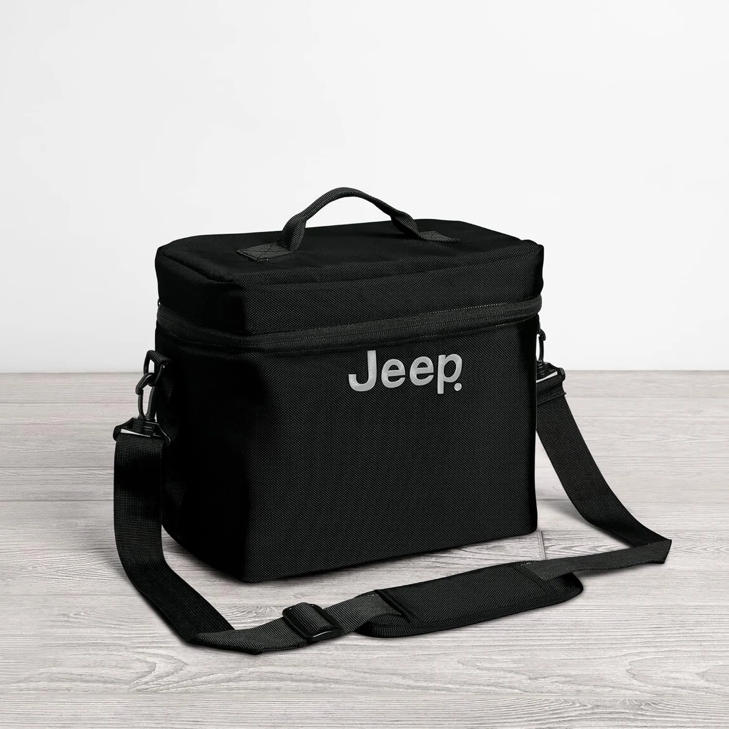 Jeep Wrangler Cooler Bag and Frame by Delta Children (Works with Jeep Wrangler Stroller Wagon #60001) - Holds 16 Cans or 15 Pounds, Black