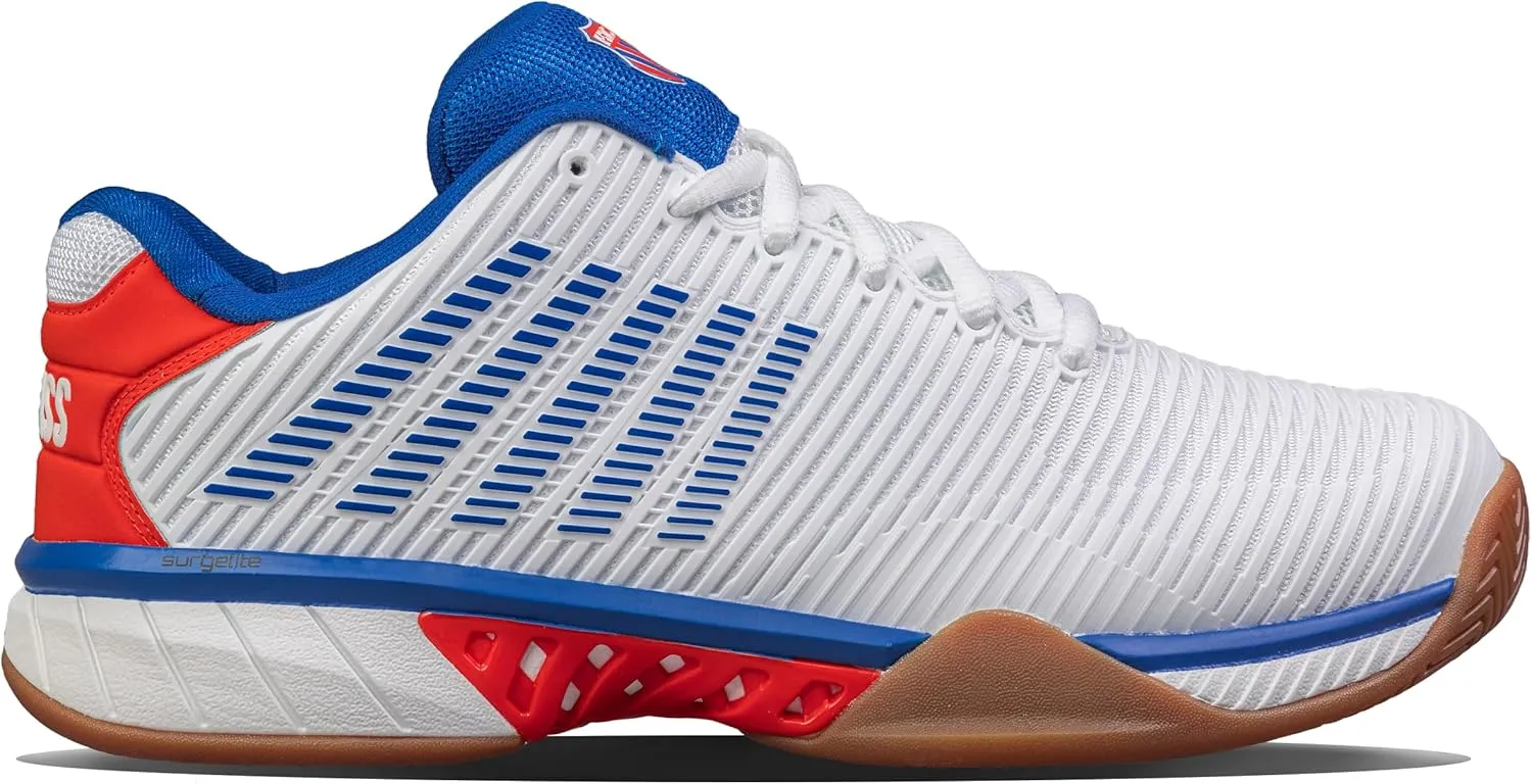 K-Swiss Men's Hypercourt Express 2 Indoor Tennis, Pickleball, Racquetball Shoe