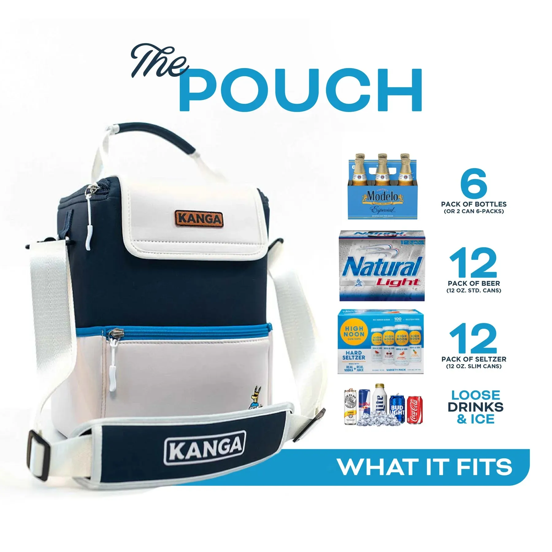 Kanga Coolers Midnight Pouch