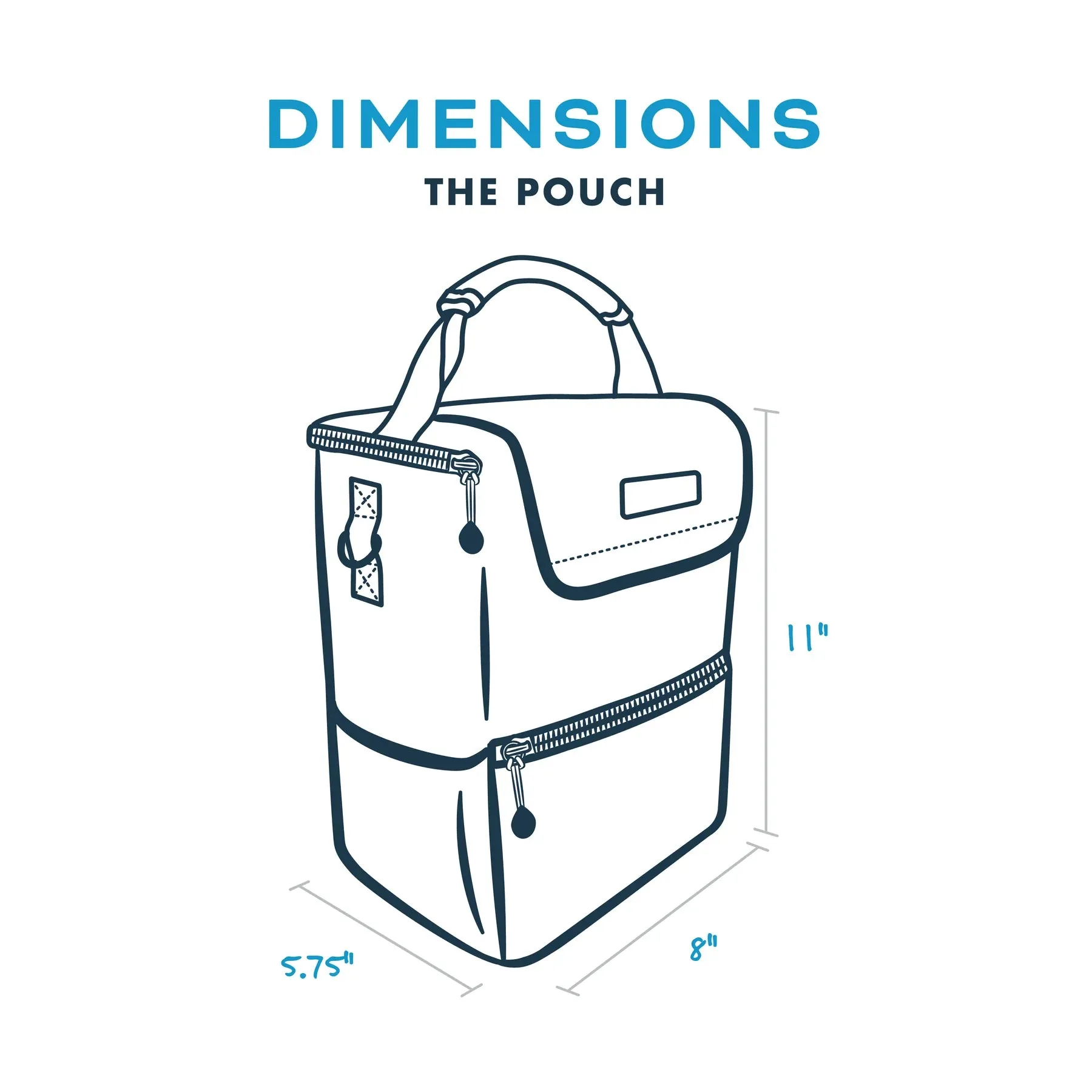 Kanga Coolers Midnight Pouch