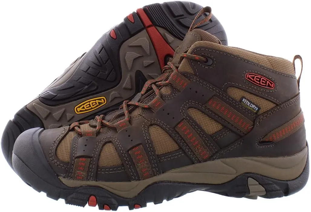 KEEN Men's Siskiyou Mid Height Waterproof Hiking Boots